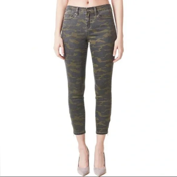 Nicole Miller Tribeca Mid Rise Ankle Skinny Jean - Picture 1 of 14